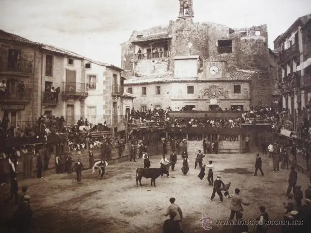 Plaza del reloj antigua
